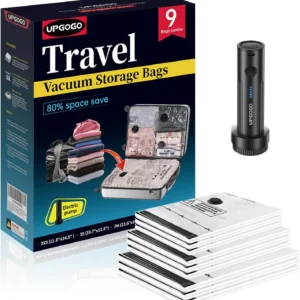 Travel Vacuum Bags with Electric Pump