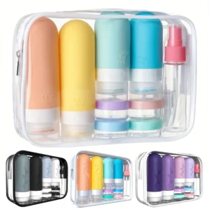 Leakproof Refillable Toiletry Containers