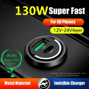 30W Mini USB C Car Charger