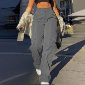 Women Cargo Pants With Pockets